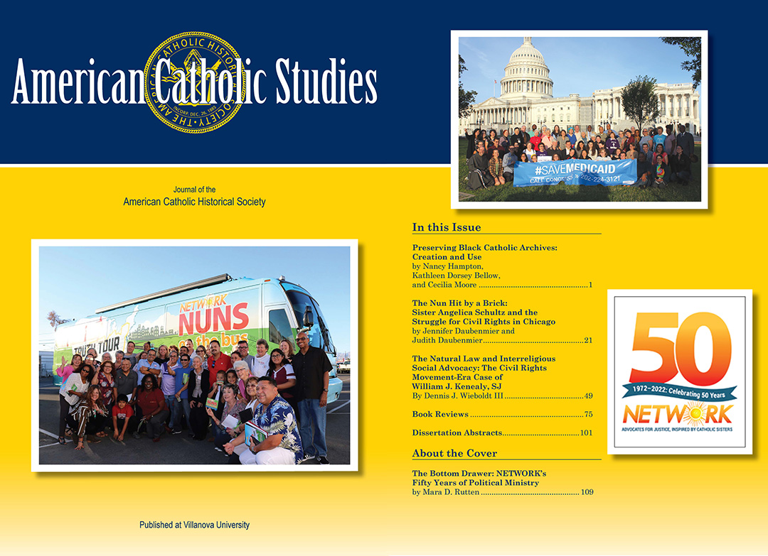 American Catholic Studies: Spring 2023 – American Catholic Historical